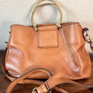 Patricia Nash Empoli Tan Leather Handbag